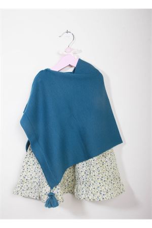 Elegante mantella in lana  da bambina Capridea | PONCHOBGA9